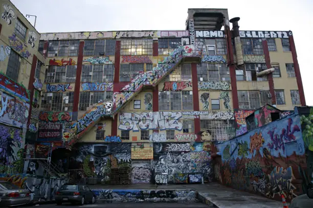 Photograph of Five Pointz by Jim Kiernan on Flickr; see more photos here